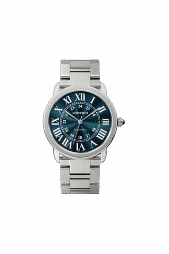 cartier ronde solo steel 42mm stainless steel men's watch