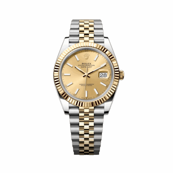 Rolex DateJust Wimbledon Steel and Jellow Gold 41mm full set