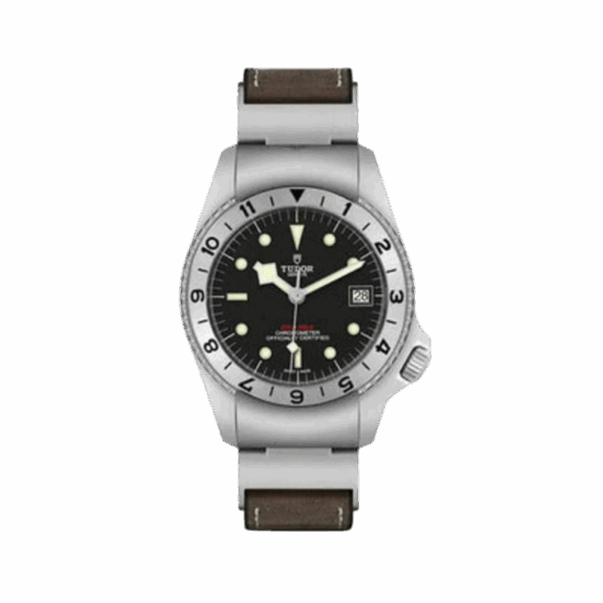 Tudor heritage black bay 42mm stainless steel men's watch